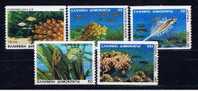 GR Griechenland 1988 Mi 1680-84C Mnh Kleinstlebewesen Im Mittelmeer - Nuovi