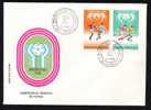 Romania FDC 3 COVERS ´78 Argentina World Cup,Football,soccer. - FDC