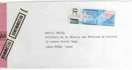 Vignette GAPA De Guichet De Saint Cloud Hauts De Seine De 1990 Lettre Recommandée Avec AR - Lettres & Documents