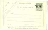 FRANCE - EP CARTE LETTRE SEMEUSE LIGNEE 15c SURC. TAXE REDUITE DATE 550 NEUVE - Kartenbriefe