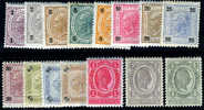 Austria #70-85 Mint Hinged Set From 1899 - Ongebruikt