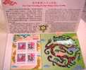 Folder 1999 Chinese New Year Zodiac Stamps S/s - Dragon  2000 - Chines. Neujahr