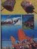 Color Gold Foil 2005 Festivals Stamps S/s Parasol Dragon Boat Hunting Gun Aboriginal Folk Unusual - Non Classificati