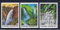 GR Griechenland 1988 Mi 1692-94C Mnh Wasserfälle - Nuevos