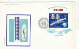 M1091 Romania FDC Espace Romania-Russian Spatial Team 1981 Perfect Shape - Europa