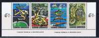 GR Griechenland 1989 Mi 1717-20A Mnh Bewerbung Athens Für Olympische Spiele 1996 - Unused Stamps