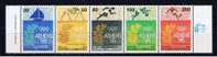 GR Griechenland 1990 Mi 1764-68 Mnh Bewerbung Athens - Ungebraucht