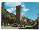 ADELBODEN  -  Dorfstrasse Mit Kirche - N°  28830 - Adelboden