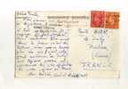 - GRANDE-BRETAGNE  . AFFRANCHISSEMENT COMPOSE  SUR CP DE 1952  POUR LA FRANDE - Postmark Collection