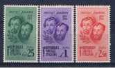 I Italien 1944 Mi 663-65 Mnh Gebrüder Bandiera - Nuovi