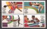 USA - Mi-Nr 1644/1647 Zdr Postfrisch / MNH ** (A321) - Ete 1984: Los Angeles