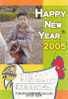 Japan 2005 New Year Of Cock Prepaid Postcard - 010 - Chinees Nieuwjaar