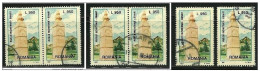 ● ROMANIA - 1997 - TURISMO - N.°  4407  Usati - Serie Compl. - Cat. ? €  - Lotto N. 372 /73 /74 - Gebruikt