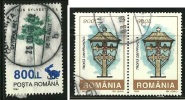 ● ROMANIA - 1998 - ALBERI S. - N.° 4446 E 4439  Usati - Cat. ? € - Lotto N. 386 /38 - Used Stamps