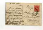 - ESPAGNE . AFFRANCHISSEMENT SIMPLE SUR CP DE 1903  POUR LA FRANCE . - Cartas & Documentos