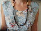 Collier Perles De Bois - Halsketten