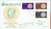 IRL+ Irland 1970 Mi 239-41 EUROPA - Cartas & Documentos