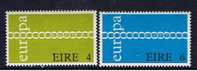 IRL+ Irland 1971 Mi 265-66 Mnh EUROPA - Unused Stamps