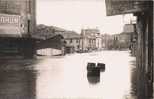 BEZIERS (HERAULT) CARTE PHOTO 1907 DES INONDATIONS (ETS VIGOUROUX ET G CASSE SALAISON DE MONTAGNE) - Beziers