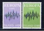 IS+ Island 1972 Mi 461-62 Mnh EUROPA - Unused Stamps