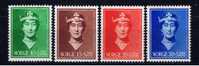 N Norwegen 1939 Mi 203-06 Mnh Königin Maud - Unused Stamps