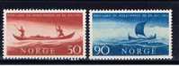 N Norwegen 1963 Mi 494-95 Mnh Postverbindungen - Unused Stamps