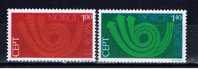 N Norwegen 1973 Mi 660-61 Mnh EUROPA - Unused Stamps