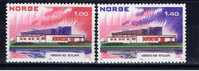 N Norwegen 1973 Mi 662-63 Mnh Haus Des Nordens - Unused Stamps