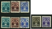 ● ROMANIA - 1932 - Posta Aerea - N.° 19 / 21 Usati  Serie Compl. + 22/23 * - Cat. ? €  - Lotto N. 413 /14 - Oblitérés