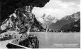 Axenstrasse Am Vierwaldstattersee Mit Fluelen Und Bristenstock - 1933  -  BELLE CARTE  PHOTO - - Flüelen