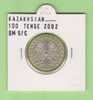 KAZAKHSTAN  100  TYIN  2.002    BIMETALICA    SC/UNC      DL-8570 - Kazakhstan