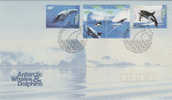 Australian Antarctic Territory-1995 Whales & Dolphins   FDC - Andere & Zonder Classificatie