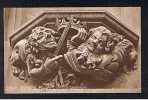 RB 562 - Early Postcard Sculpture - Political Contention - Chester Cathedral - Cheshire - Chester