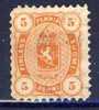 #Finland 1875. Michel 13A. Used(o) - Usados