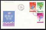 Romania 1988 FDC, 3X Covers, Winter Games Calgary. - FDC