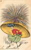 CHAPEAU Mode Carte Illustrée Signée Le Merveilleux - Mode