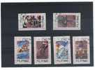 TIMBRES Du N°  1386/1    -    LOS  ANGELES 1984  -  PILIPINAS - Ete 1984: Los Angeles