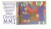 1828)libretto L9 Natale Nuovo 2001 - Markenheftchen
