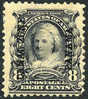 Canal Zone #7 Mint Hinged 8c Martha Washington From 1904 - Zona Del Canale / Canal Zone