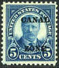 Canal Zone #74 Mint Hinged 5c Roosevelt From 1924-25 - Kanaalzone