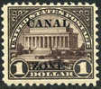 Canal Zone #81 Mint Hinged $1 Lincoln Memorial From 1924-25 - Canal Zone