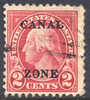 Canal Zone #84 Used 2c Washington From 1925-26 - Zona Del Canal