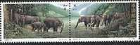 China 1995-11 Elephant Stamps Mammal River Fauna Joint With Thailand - Elefantes