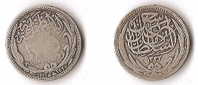 EGYPTE  5  PIASTRES  1917  ARGENT - Egipto