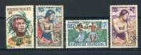 Polynésie  -  1958  :  Yv  8-11  (o) - Used Stamps