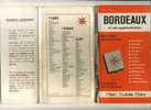 - PLAN GUIDE BLAY . BORDEAUX ET SON AGGLOMERATION . 1980 - Carte Topografiche