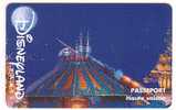 PASSEPORT DISNEY - SPACE MOUNTAIN - 11 Au 12/05/1996 - Passaporti  Disney