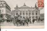 CPA 75.-PARIS.-Place De L'Opéra.-Calèches- Juill 169 - Public Transport (surface)