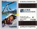 Schweiz: Lenk Bergbahnen. Lenk - Leiterli - Stoss - Lenk - Europa