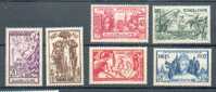 Guad 253 - YT 133 à 138 * - Unused Stamps